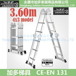4x3 Multi-function ladder big hinge  3.6M