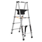 Construction engineer walkable ladder
