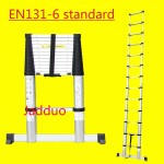 EN131-6 Standard Single Telescopic Ladder