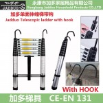 3.8m Single Telescopic ladder with hook