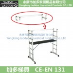 Scaffolding ladder With handrail 